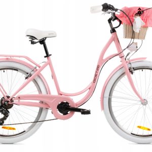 DAMSKI ROWER MIEJSKI Goetze 26 LEKKI DAMKA SHIMANO KOSZ